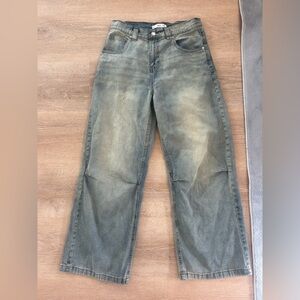 Mango Relaxed Washed Jeans